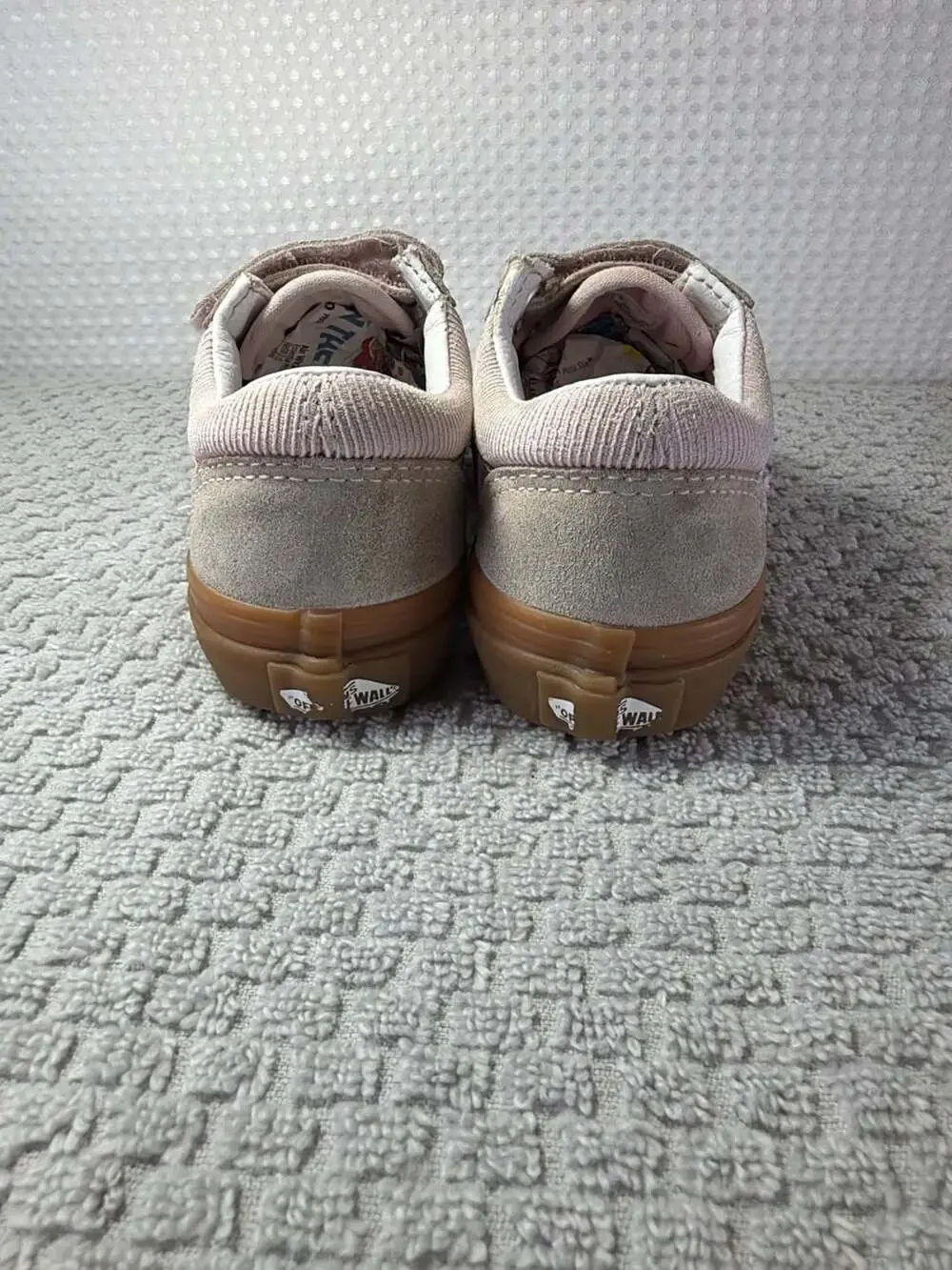Vans Old Skool V Toddler 'Pop Pink Gum' Sneakers